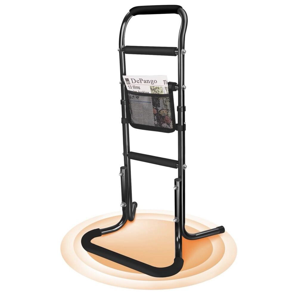 Stand Assist Mobility Aid Walker for Seniors Adjustable Aluminum